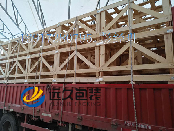 上海木箱廠實木木箱熏蒸 花格實木木箱